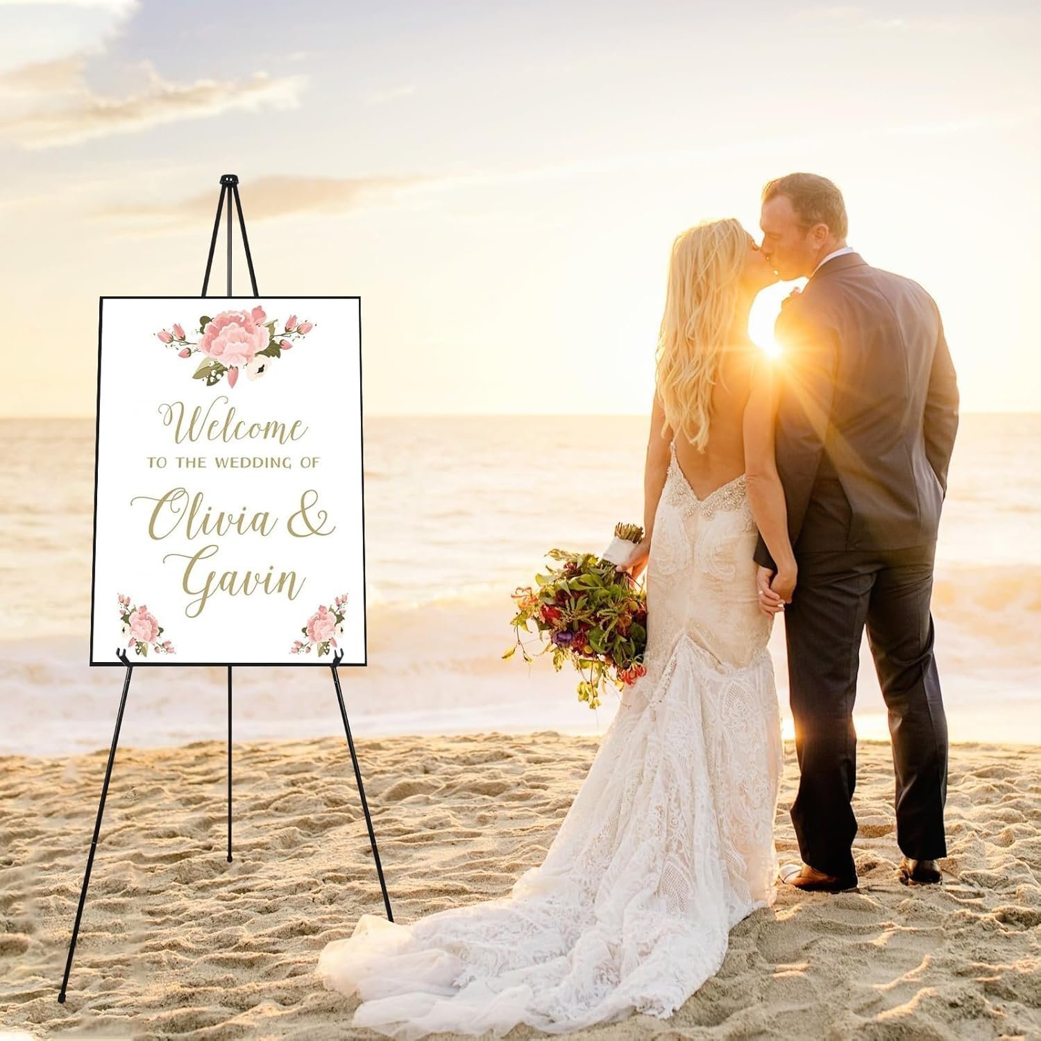 6-Pack 63-Inch Folding Display Easel - Image 2